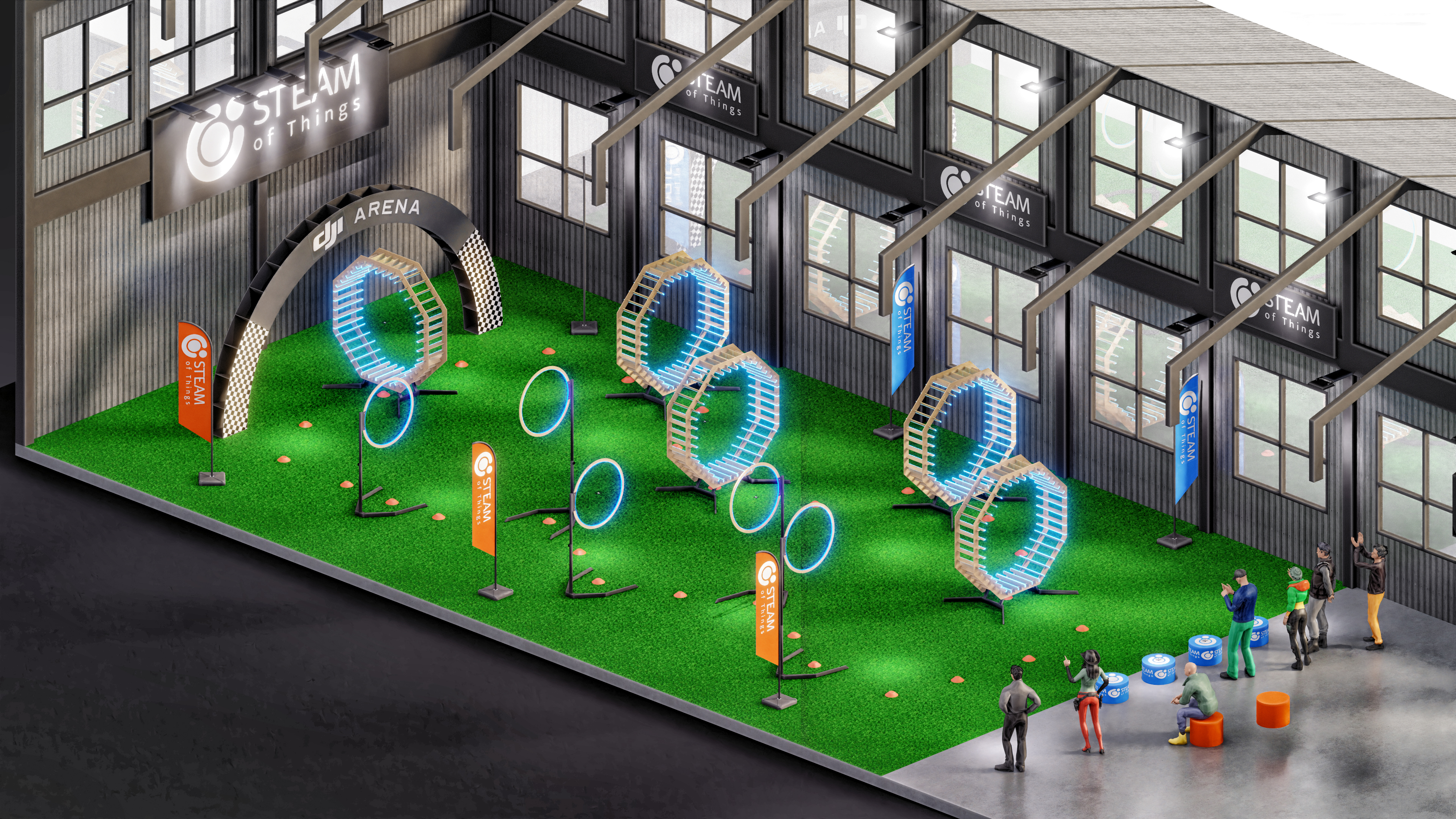 Dron arena discount