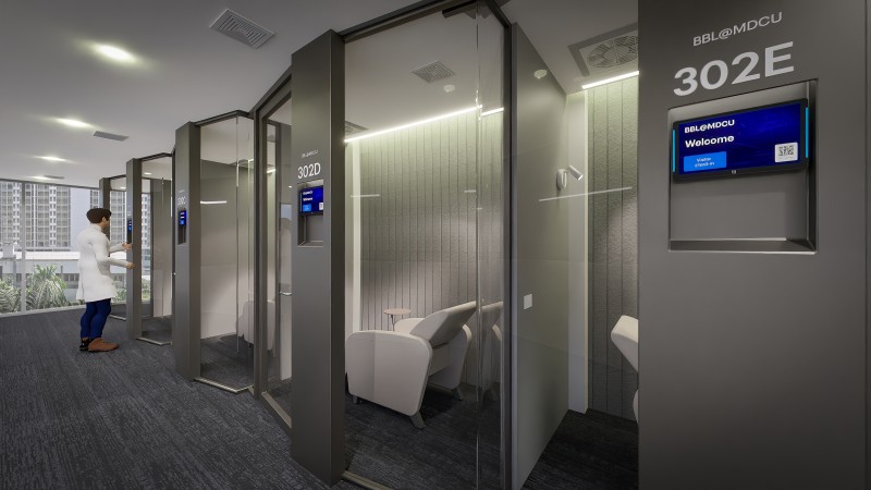 Room booking touch screen panel : Design V2