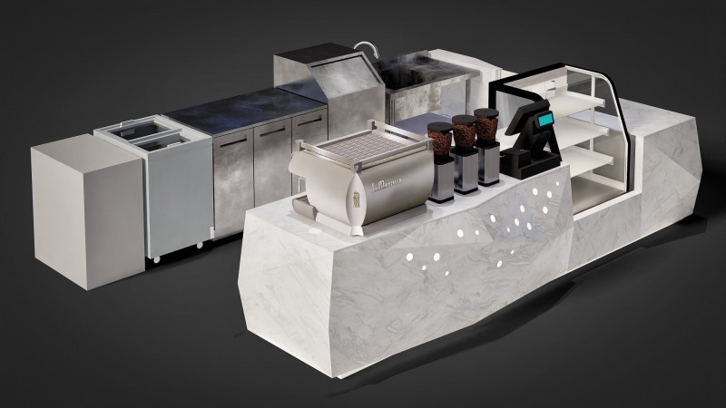 Coffee Counter Design